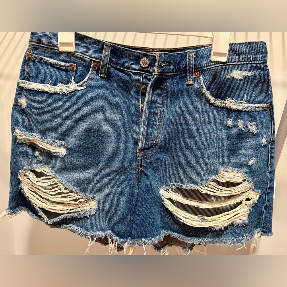 Abercrombie & Fitch High Rise 4” inch Shorts size 30